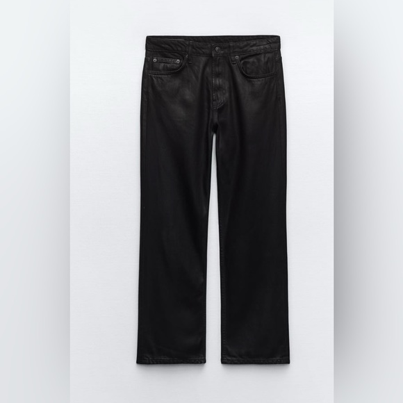 ZARA STRAIGHT CUT JEANS - Picture 3 of 5